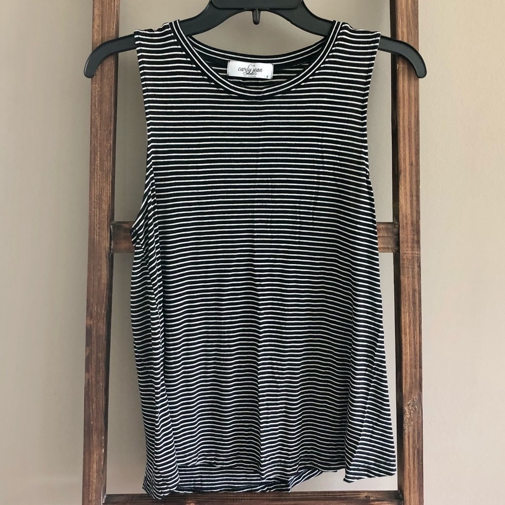 CJLA Kane Classic Tank, Black and White